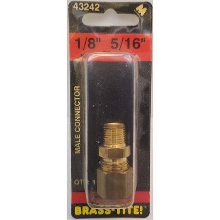 BARJAN 7443240 Compression Connector - Brass 07443240